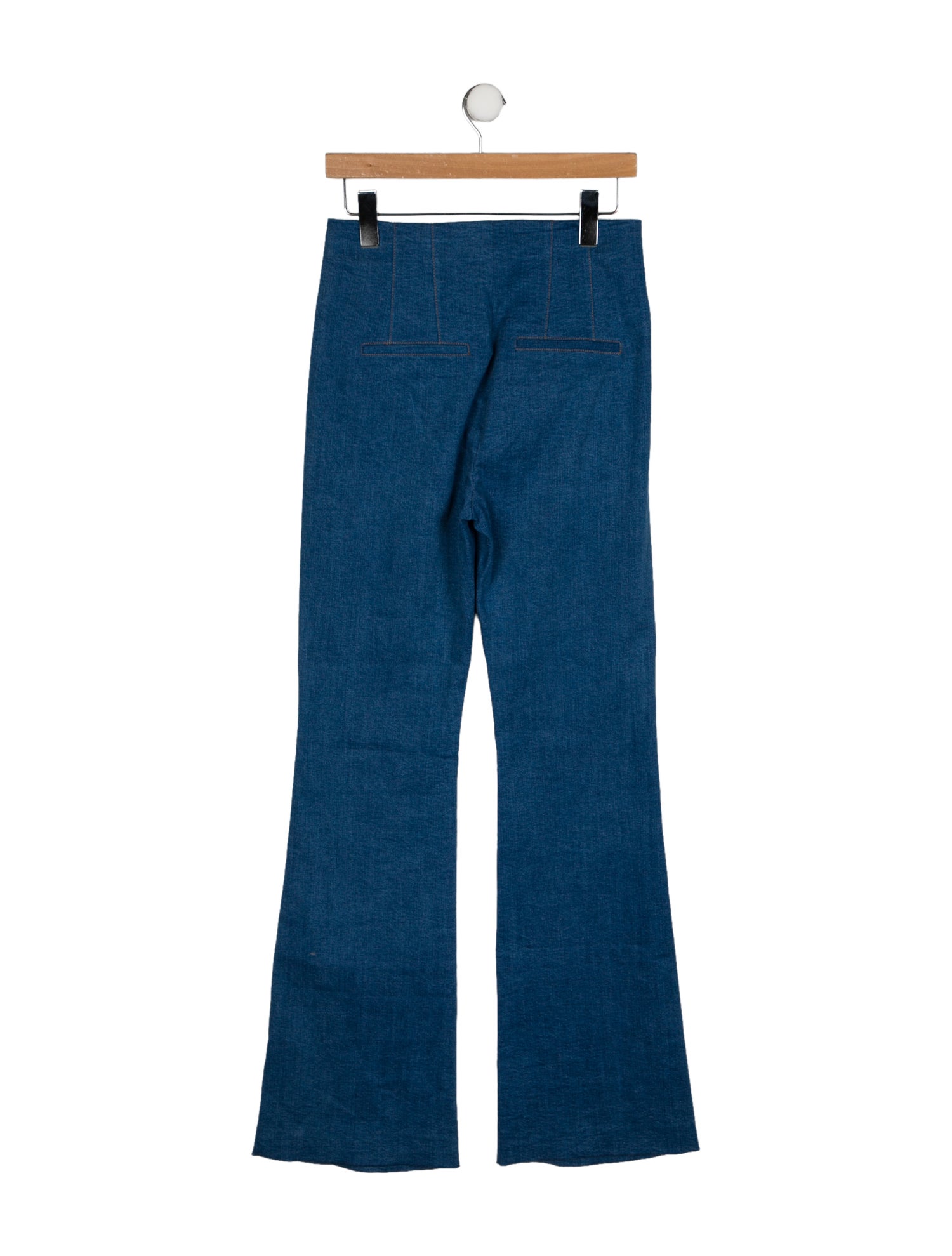 Veronica Beard High-Rise Wide Leg Jeans