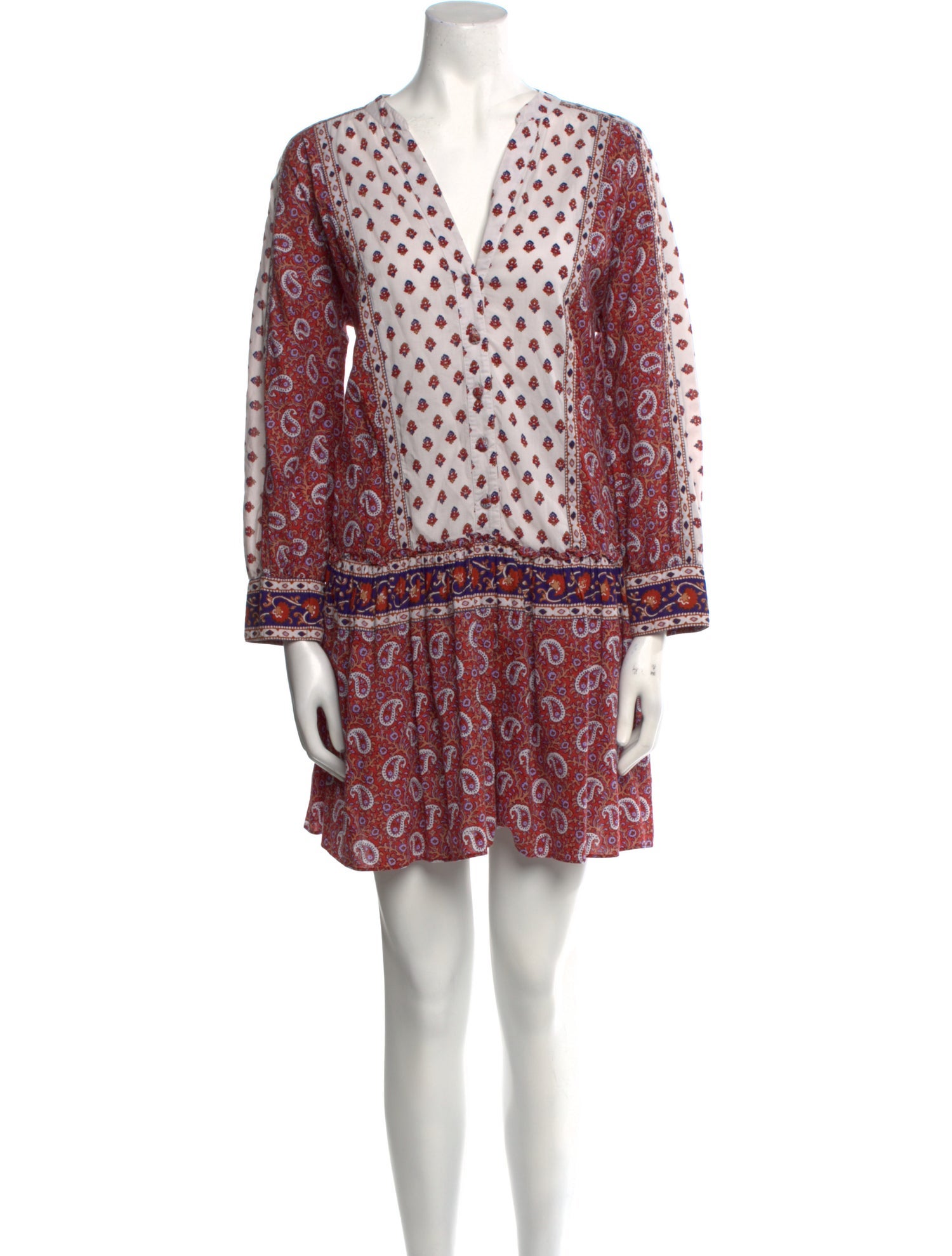 Veronica Beard Printed Mini Dress