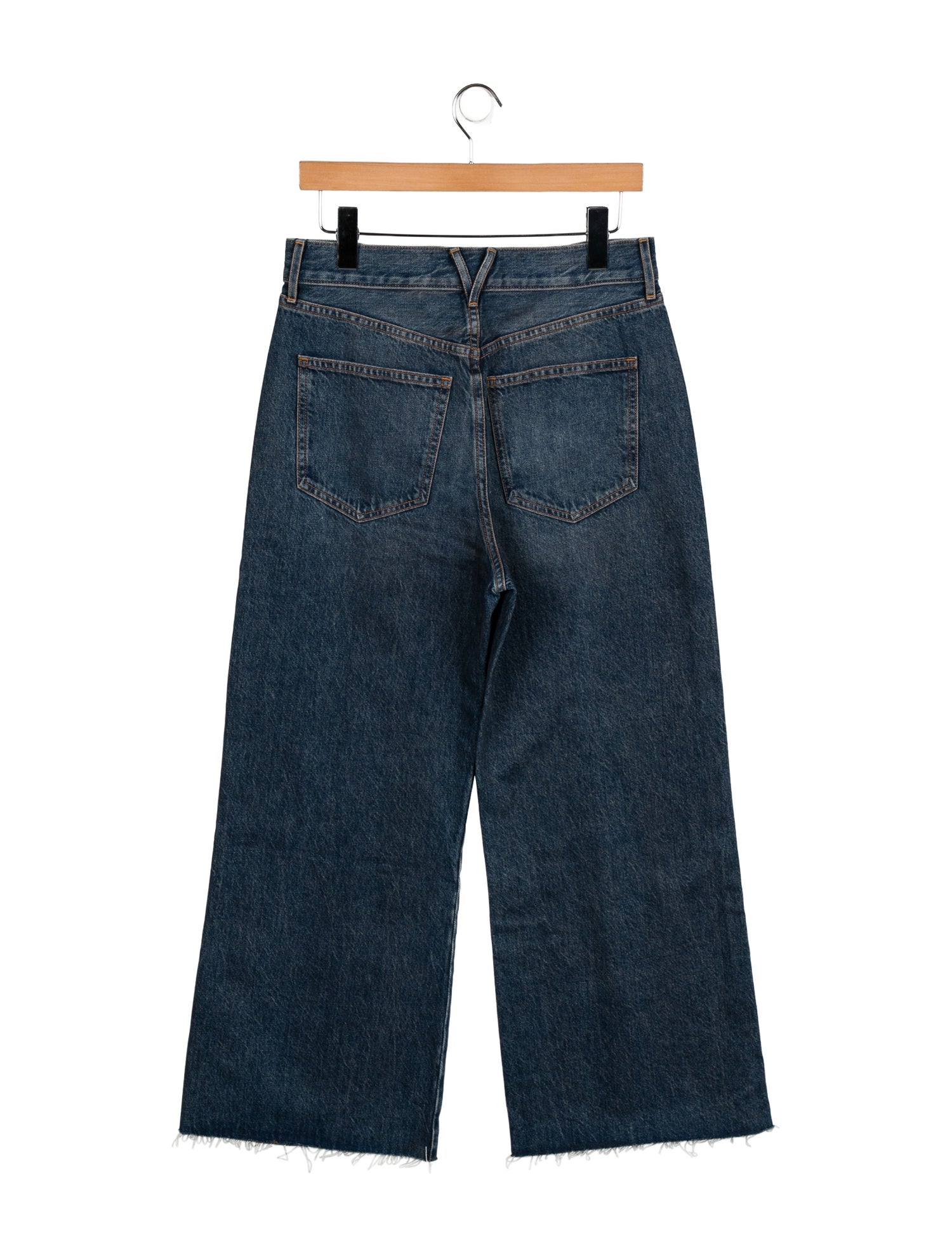 Veronica Beard High-Rise Wide Leg Jeans