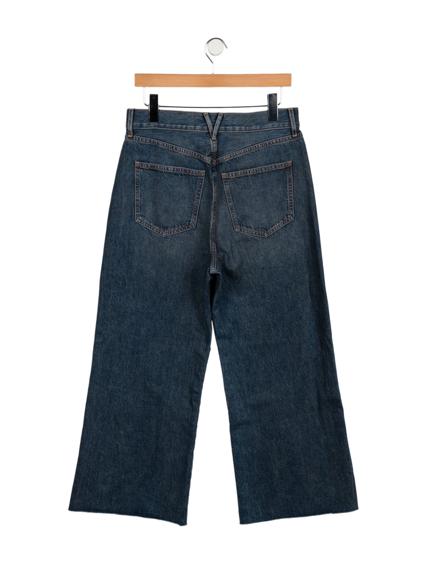 Veronica Beard High-Rise Wide Leg Jeans