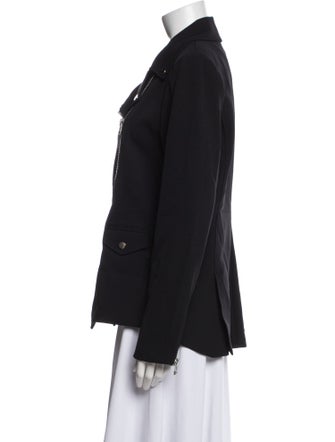 Veronica Beard Nylon Biker Jacket