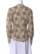 Veronica Beard Silk Printed Blouse