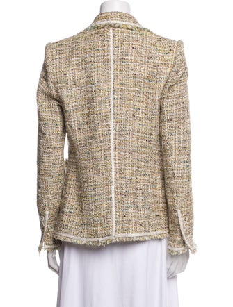 Veronica Beard Plaid Print Blazer