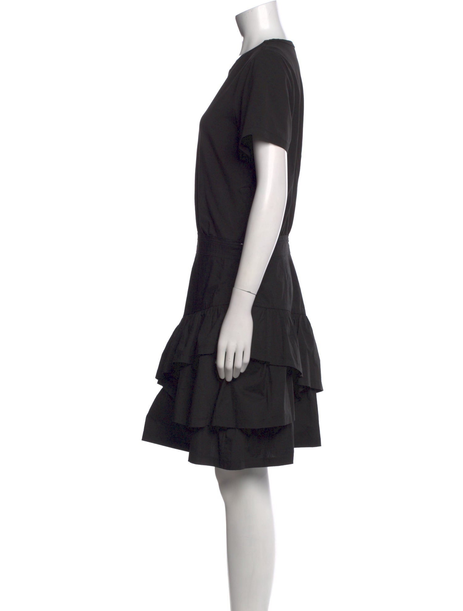 Veronica Beard Crew Neck Mini Dress