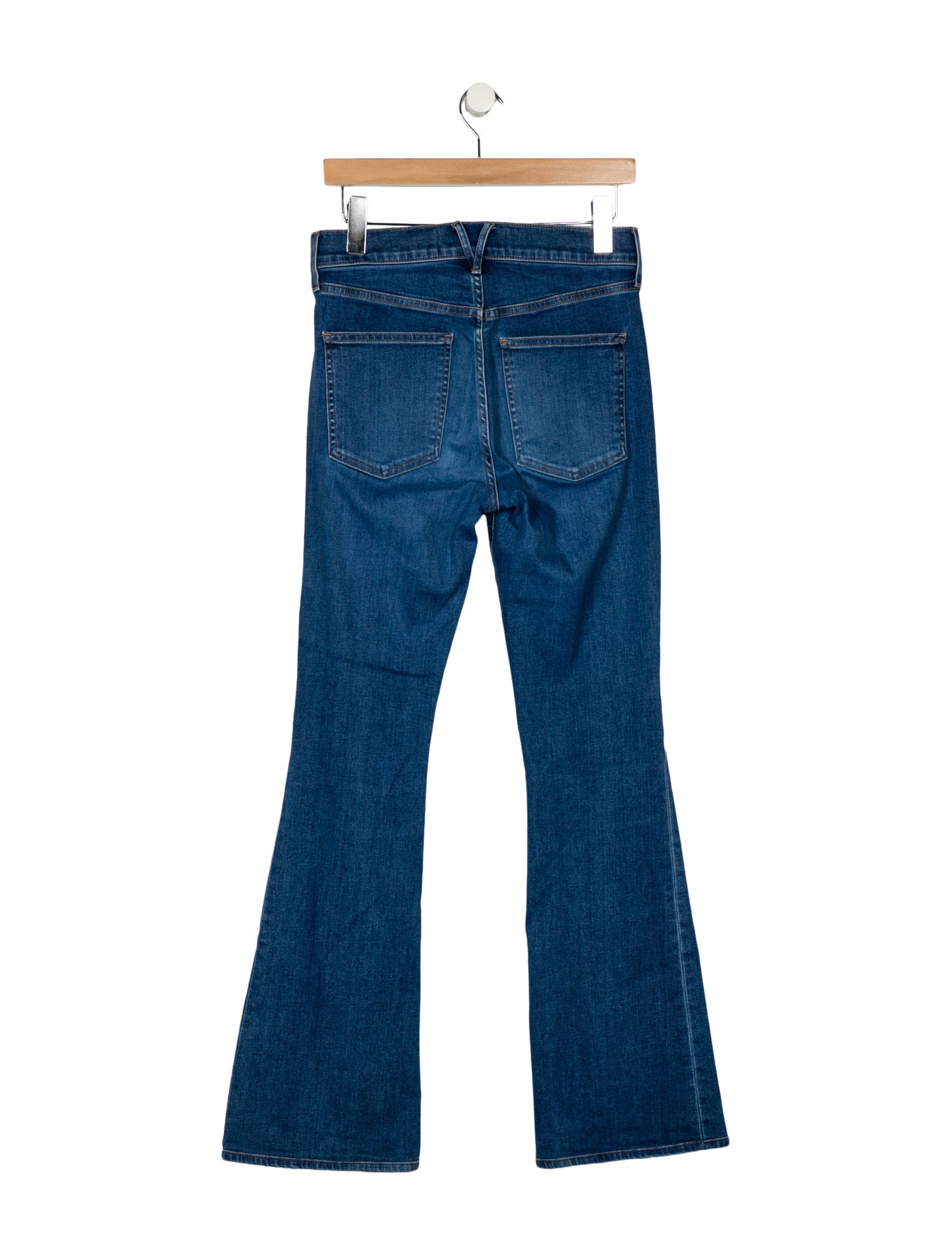 Veronica Beard High-Rise Wide Leg Jeans