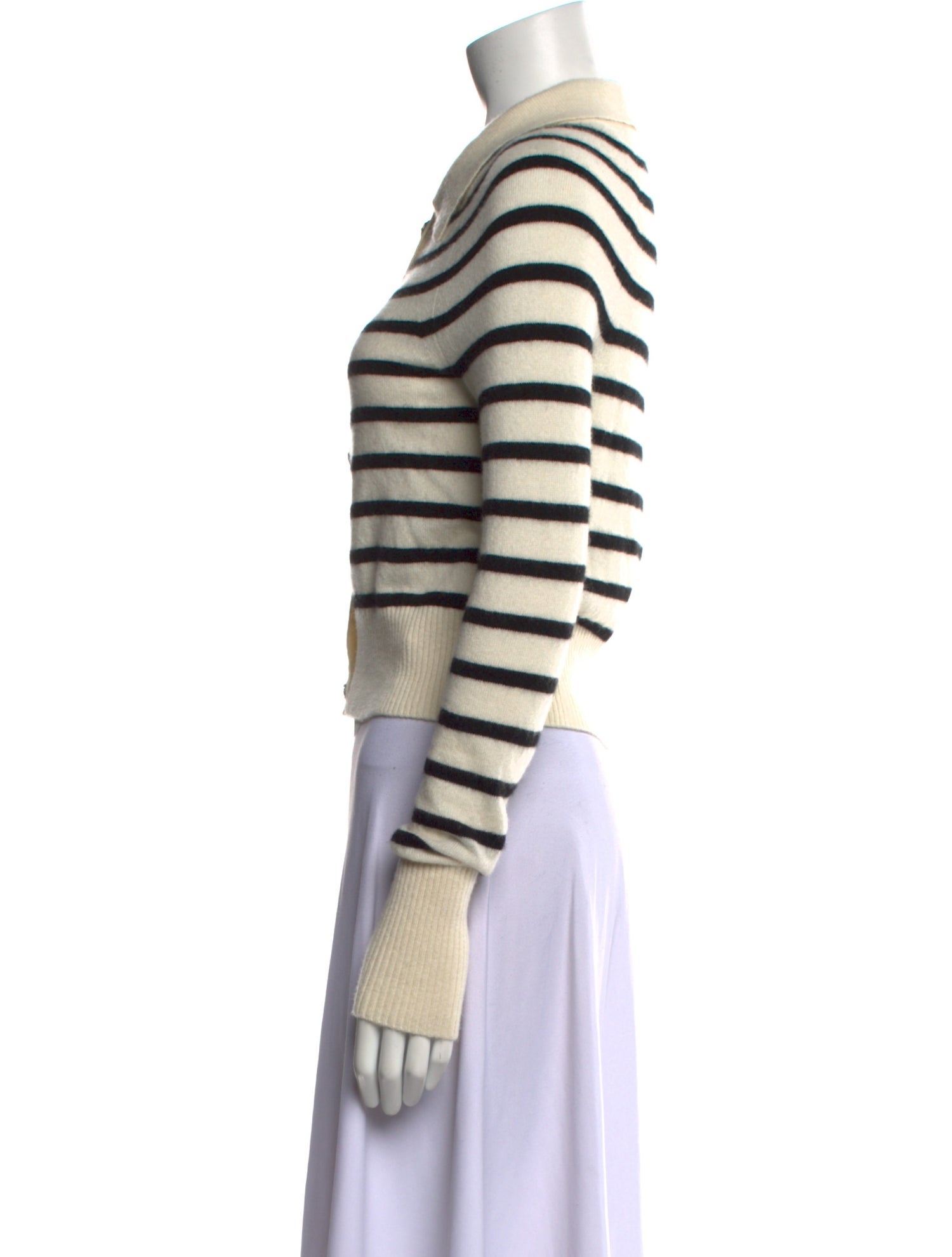 Veronica Beard Cashmere Striped Sweater
