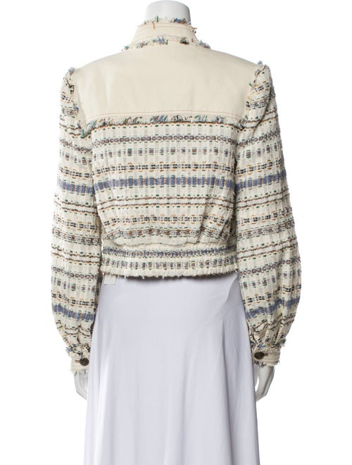 Veronica Beard Tweed Pattern Evening Jacket