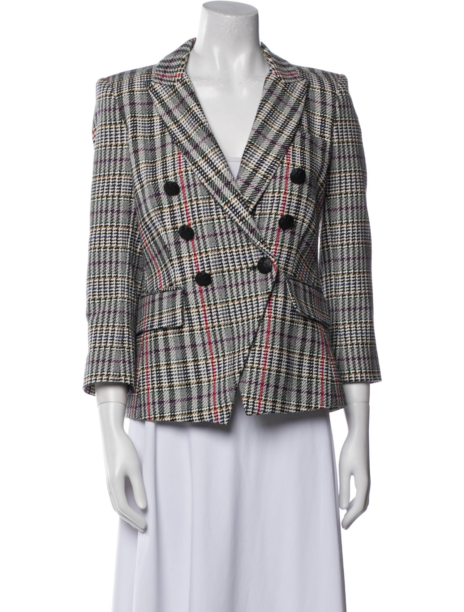Veronica Beard Plaid Print Blazer w/ Tags