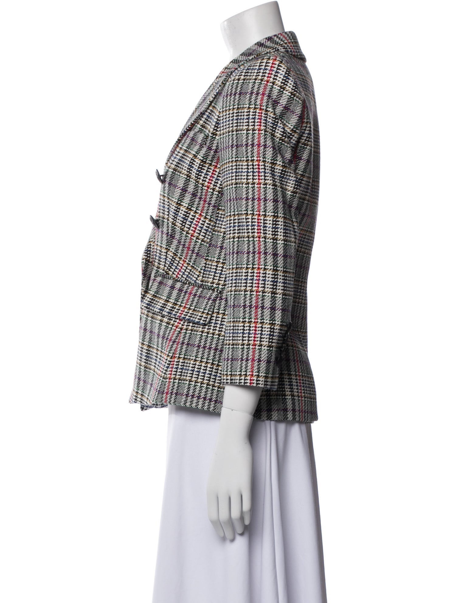 Veronica Beard Plaid Print Blazer w/ Tags