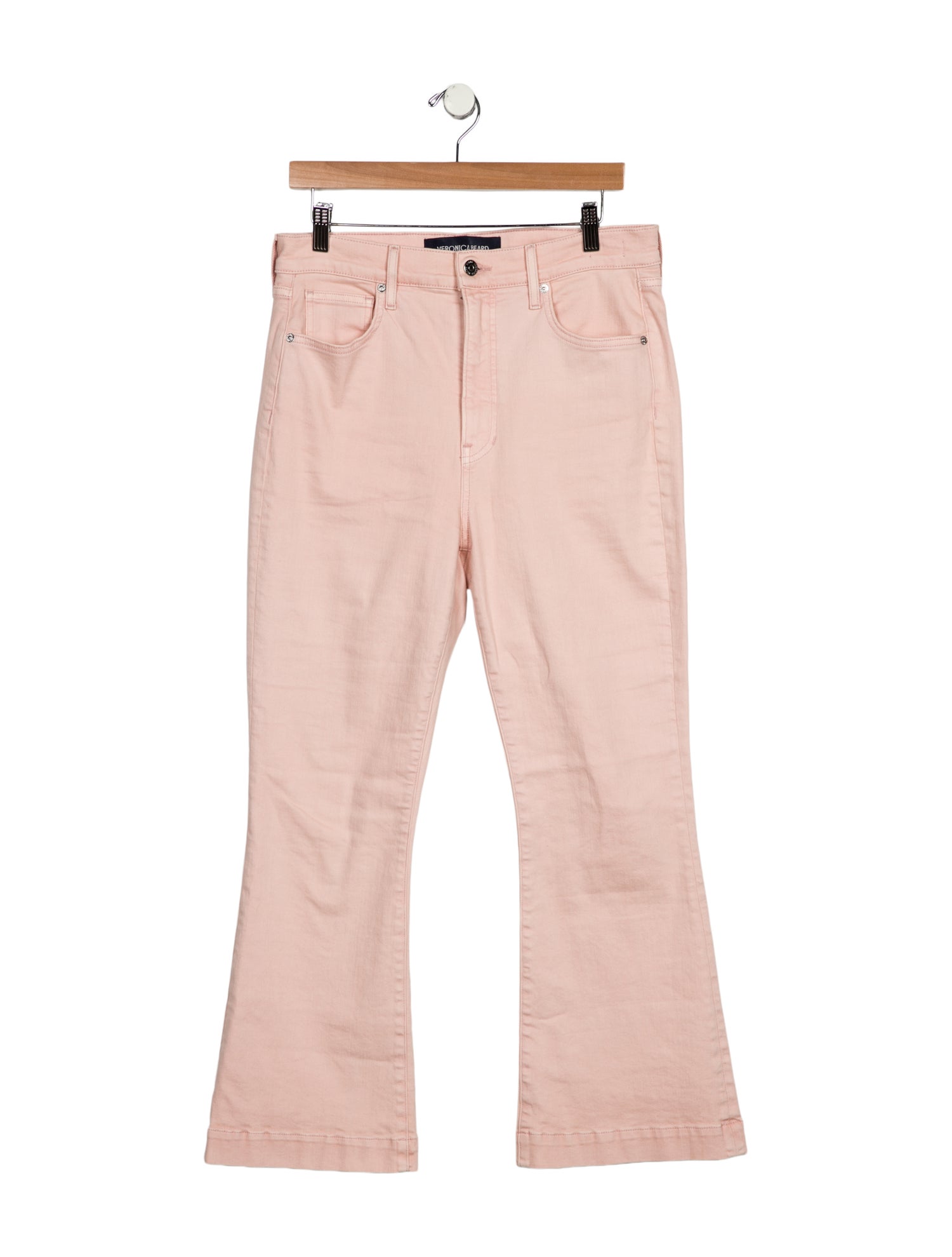 Veronica Beard High-Rise Wide Leg Jeans