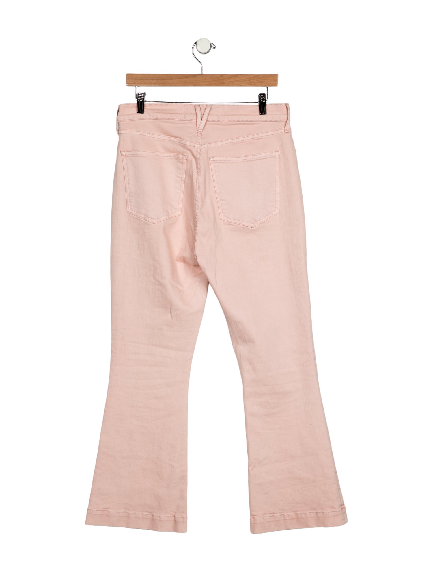 Veronica Beard High-Rise Wide Leg Jeans