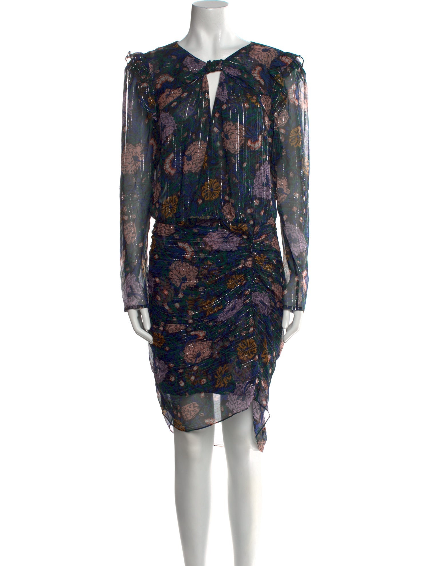 Veronica Beard Silk Midi Length Dress