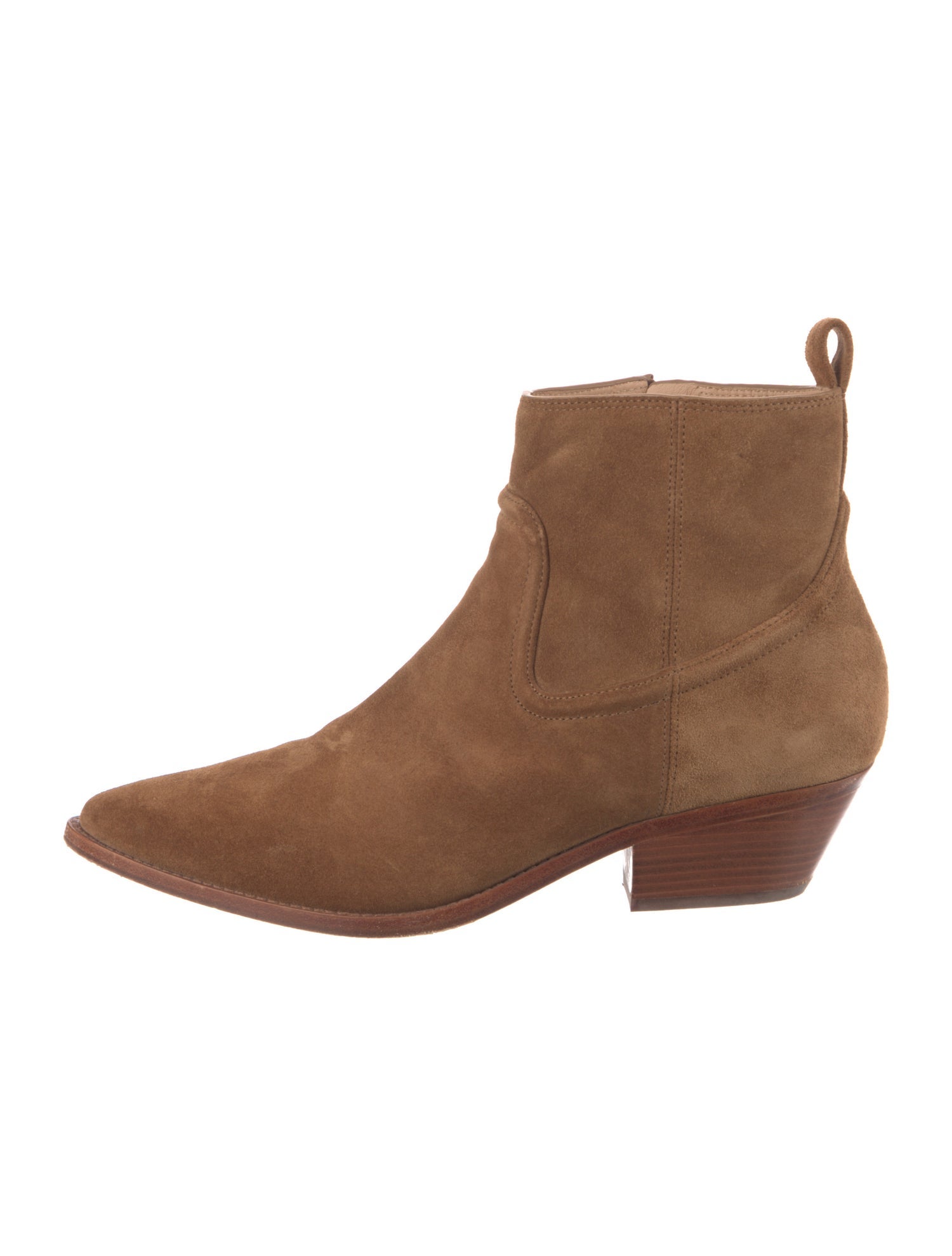 Veronica Beard Suede Western Boots