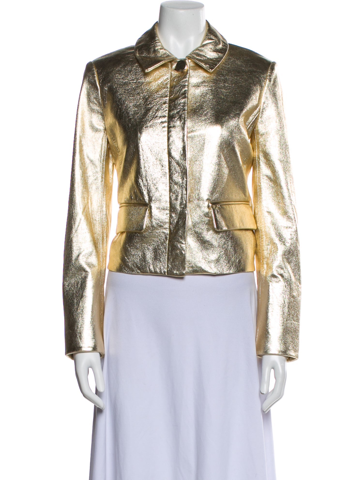 Veronica Beard Leather Evening Jacket w/ Tags