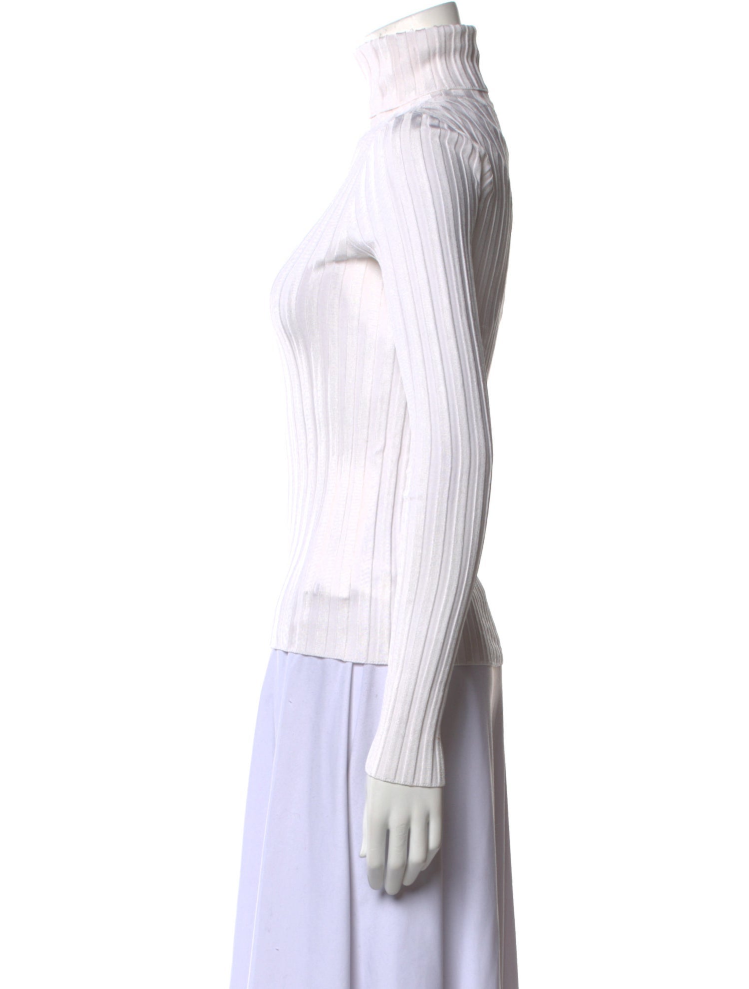 Veronica Beard Turtleneck Long Sleeve Top