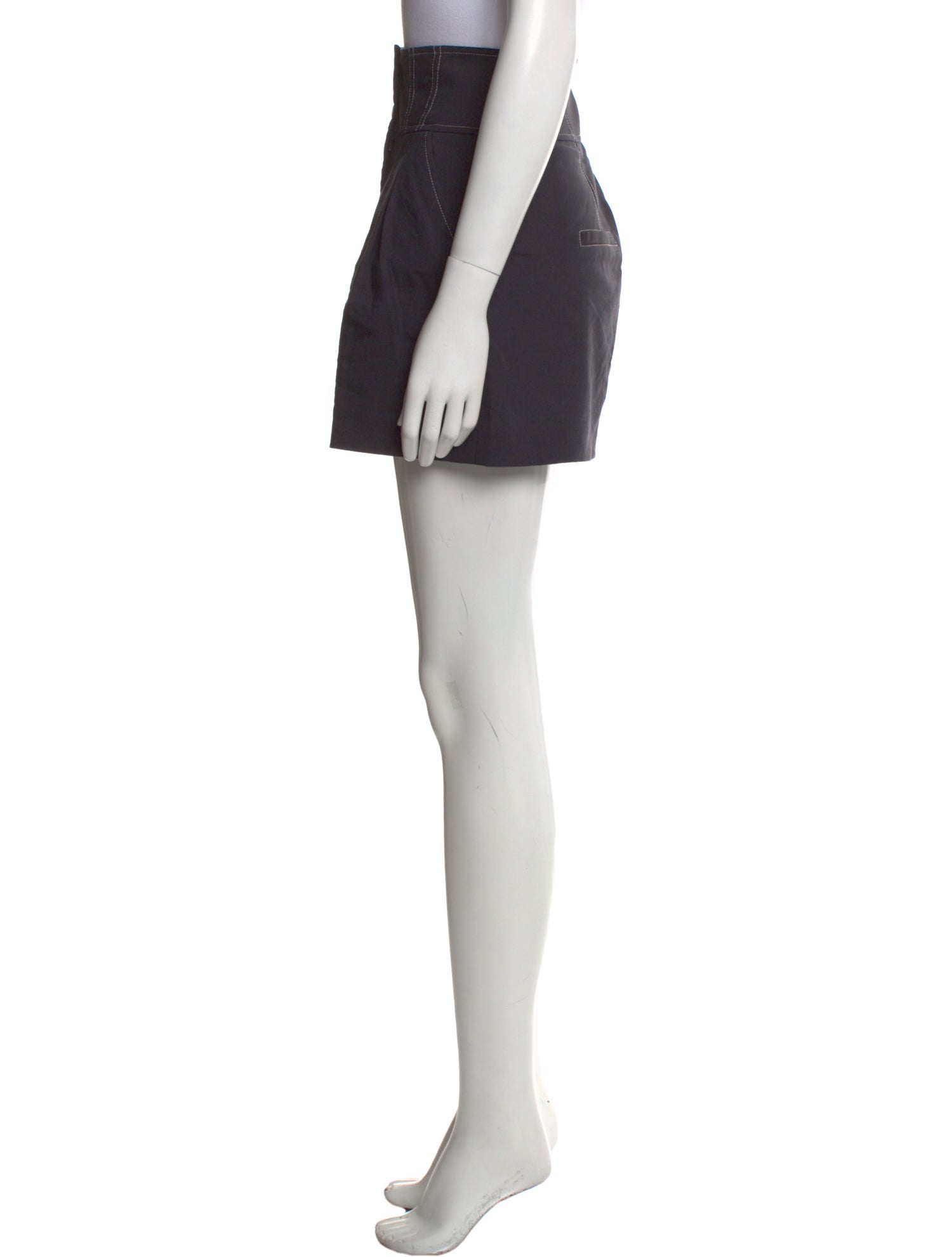 Veronica Beard Linen Mini Shorts