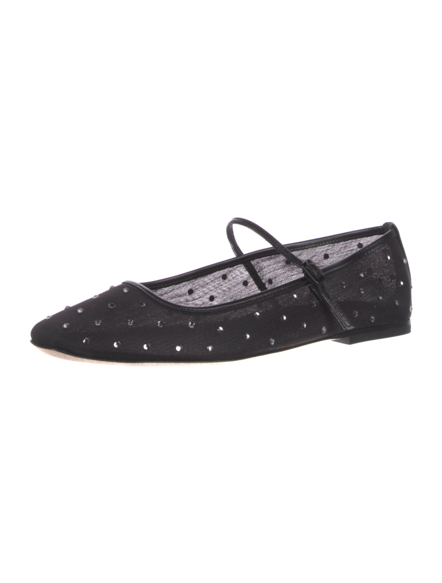Veronica Beard Mesh Mary Jane Flats