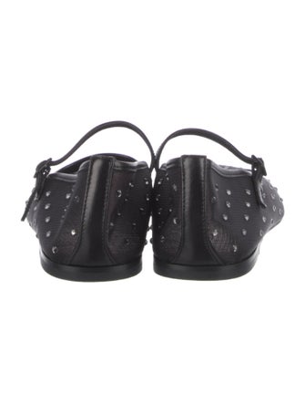 Veronica Beard Mesh Mary Jane Flats