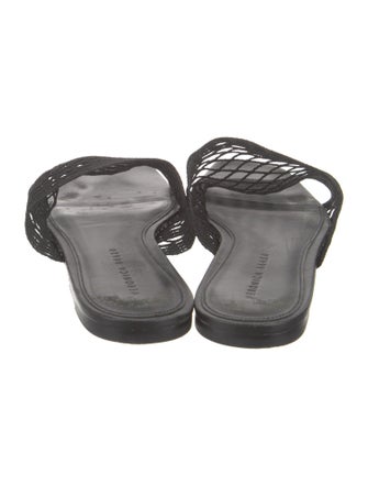 Veronica Beard Leather Slides