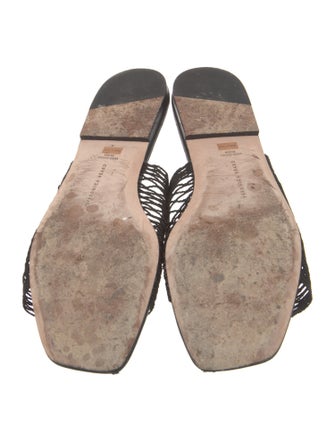 Veronica Beard Leather Slides