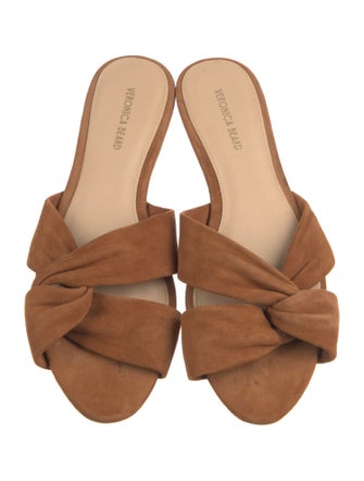 Veronica Beard Suede Slides
