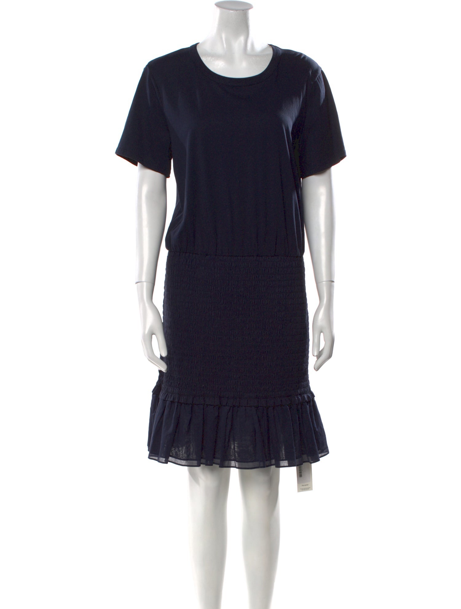 Veronica Beard Scoop Neck Mini Dress