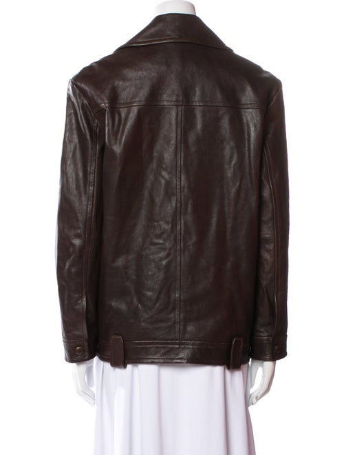 Veronica Beard Leather Biker Jacket