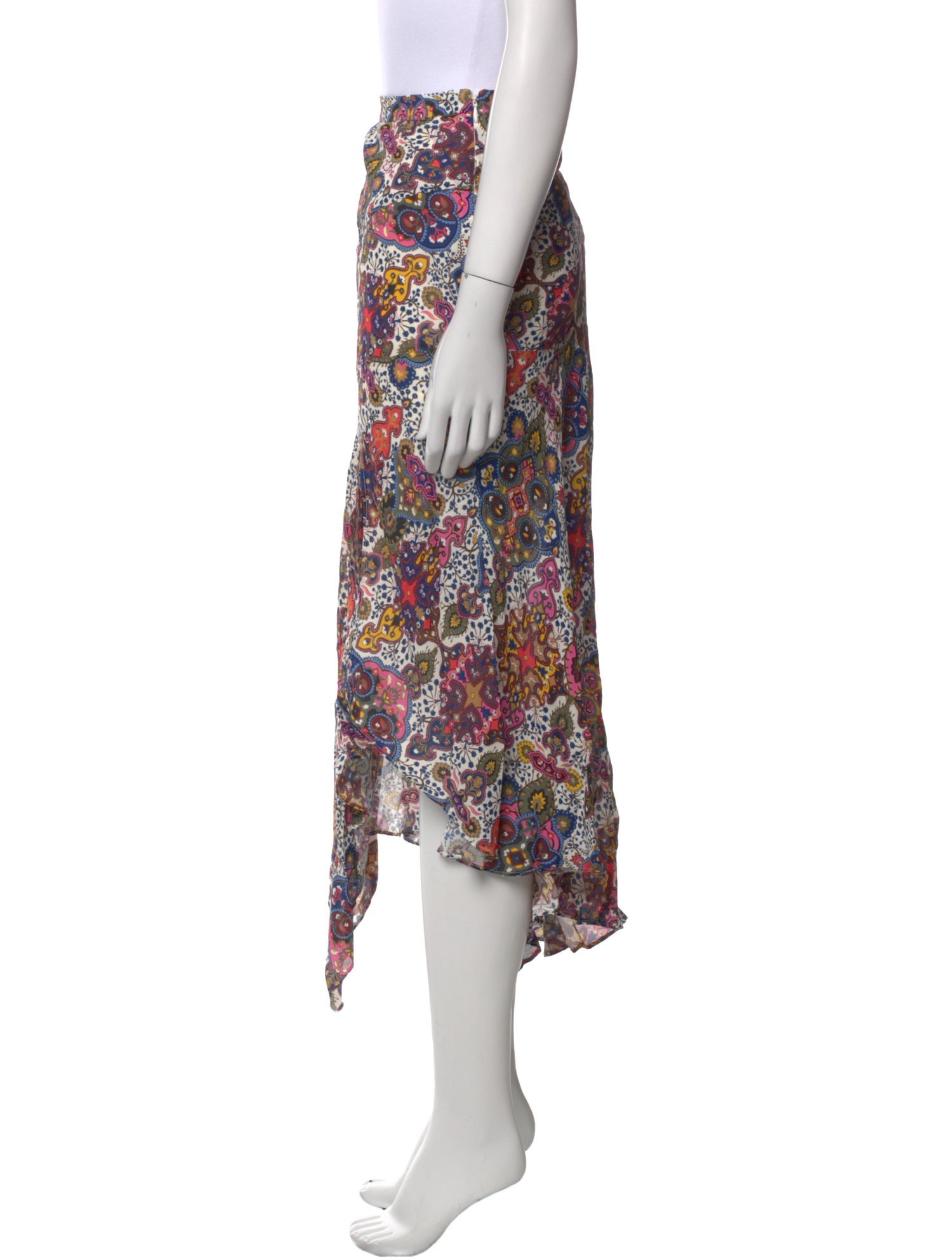 Veronica Beard Floral Print Midi Length Skirt w/ Tags