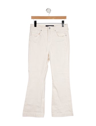 Veronica Beard High-Rise Wide Leg Jeans
