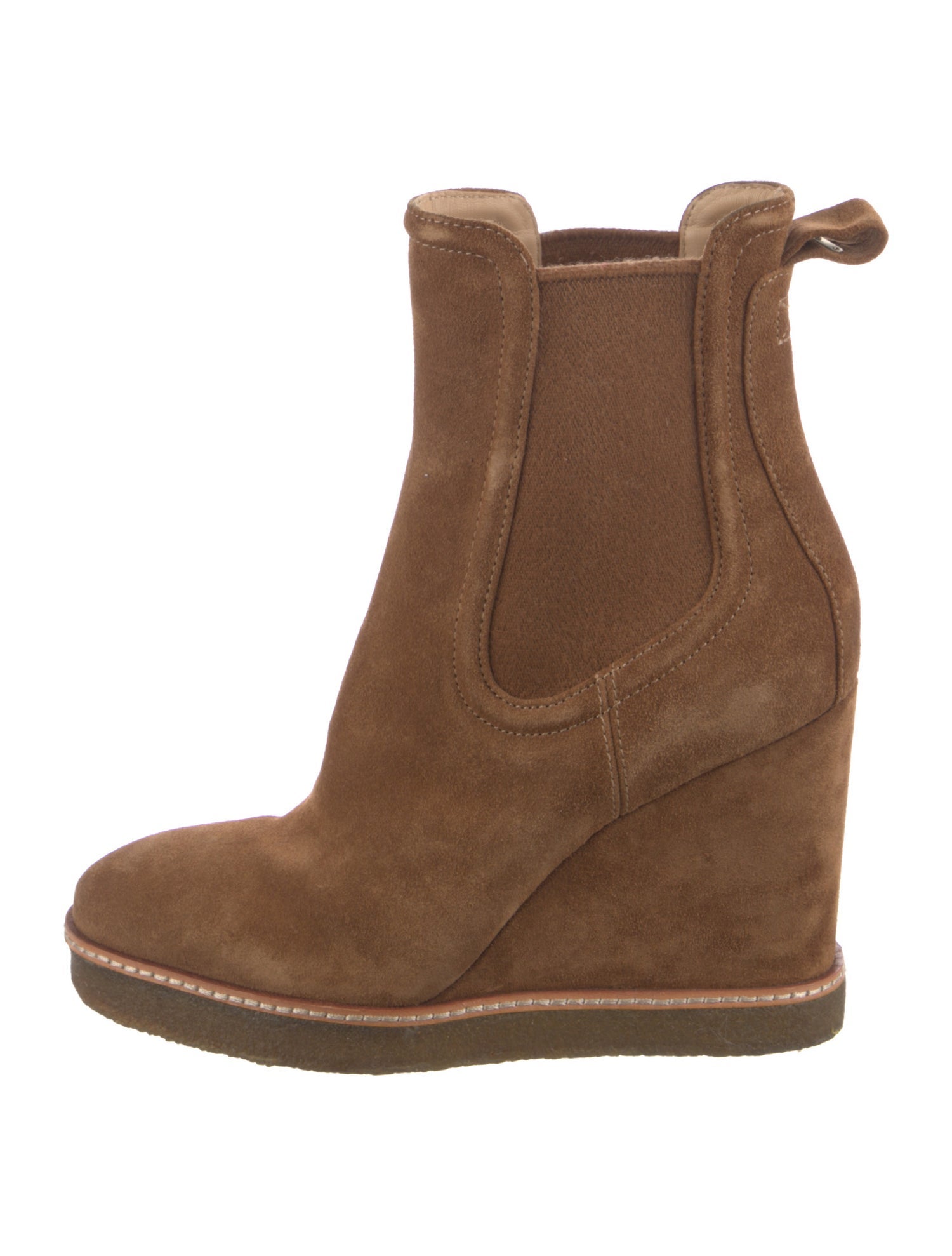 Veronica Beard Suede Chelsea Boots