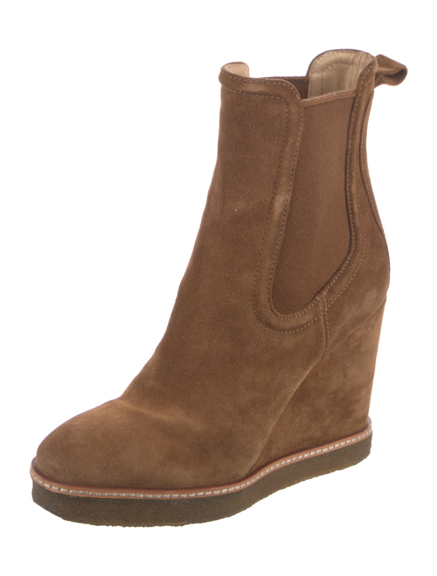 Veronica Beard Suede Chelsea Boots
