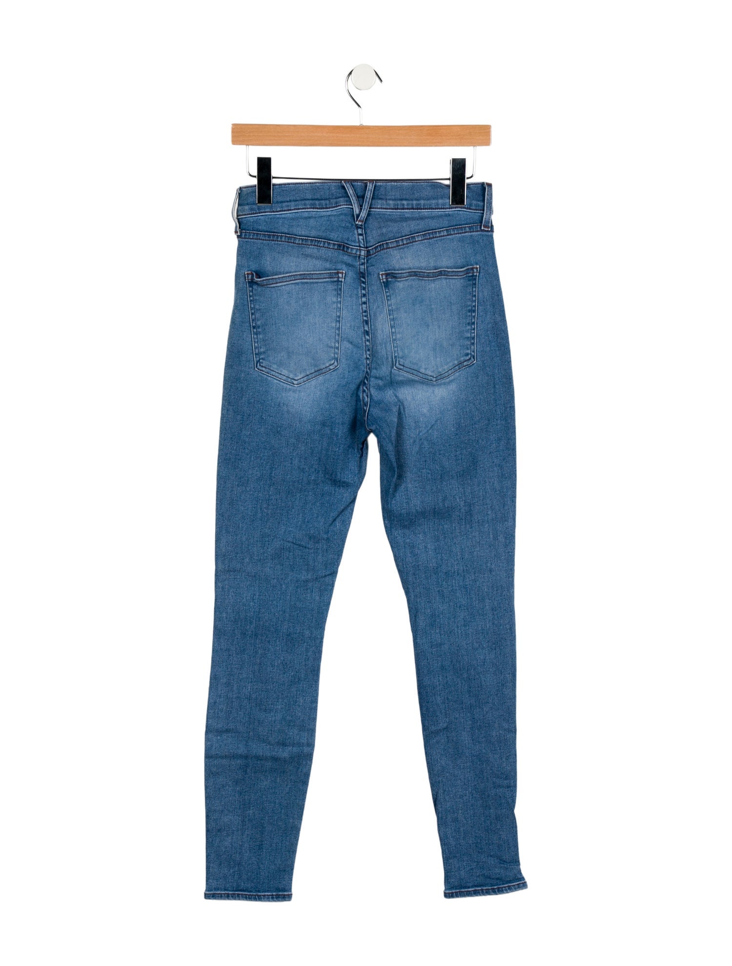Veronica Beard High-Rise Skinny Leg Jeans