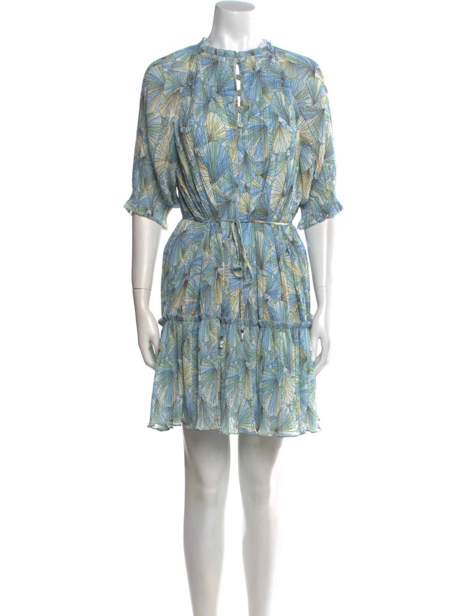 Veronica Beard Printed Mini Dress