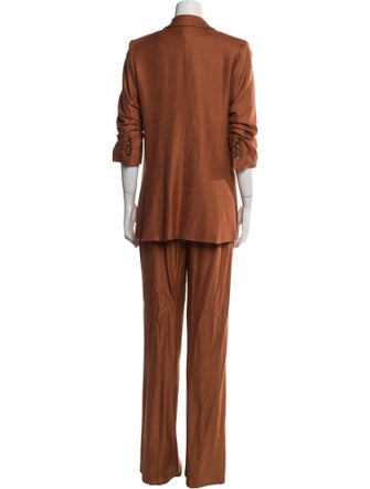 Veronica Beard Embroidered Accent Pantsuit