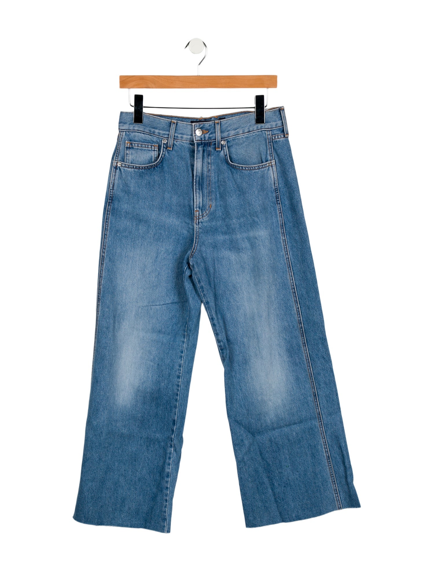 Veronica Beard High-Rise Wide Leg Jeans w/ Tags