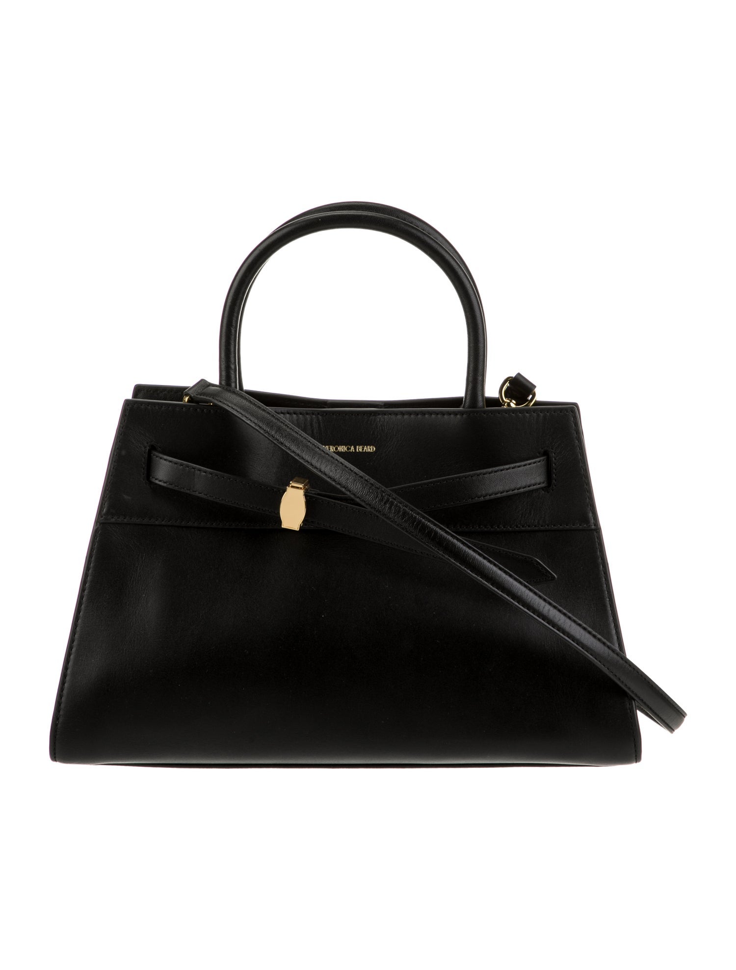 Veronica Beard Leather Top Handle Bag