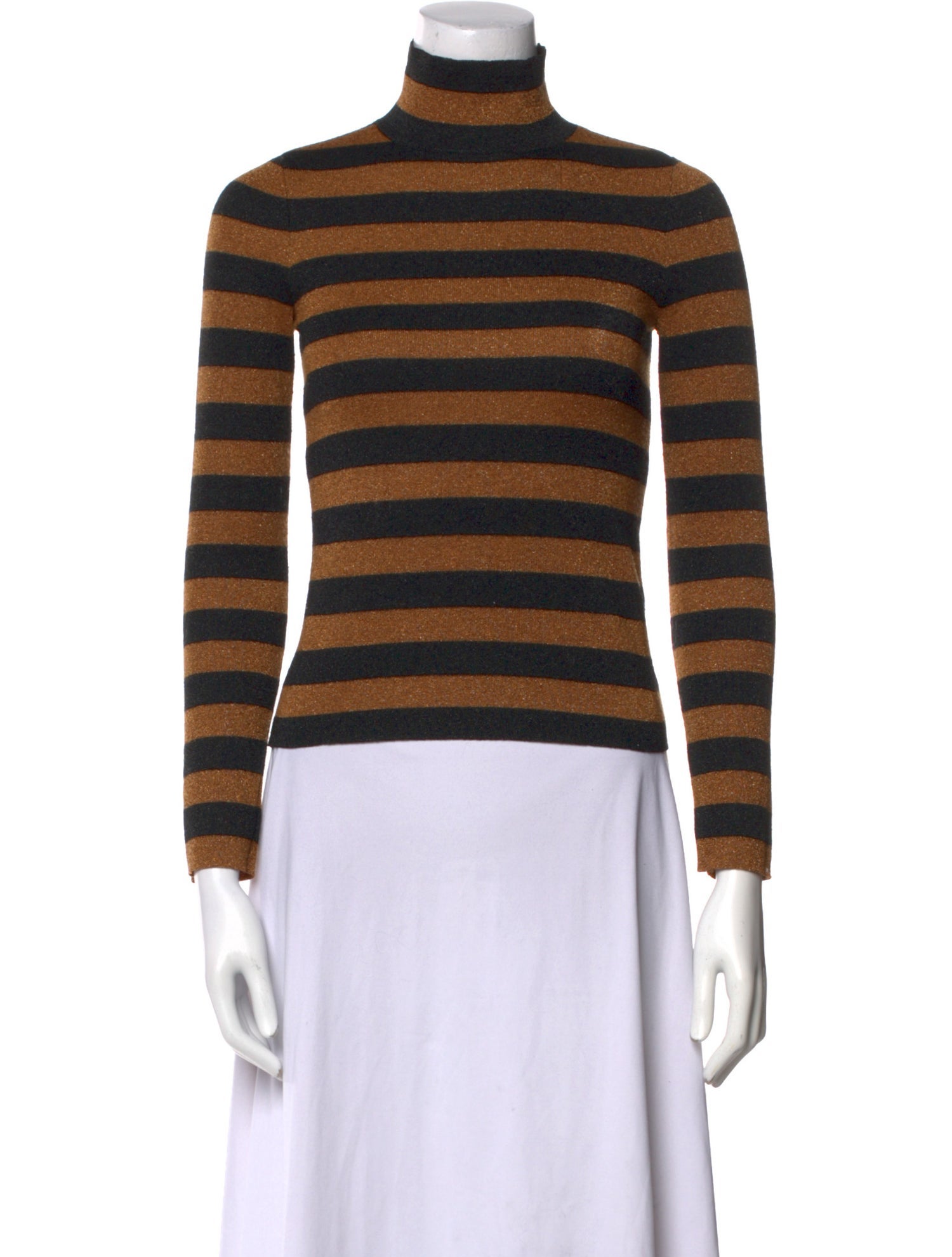 Veronica Beard Wool Striped Top