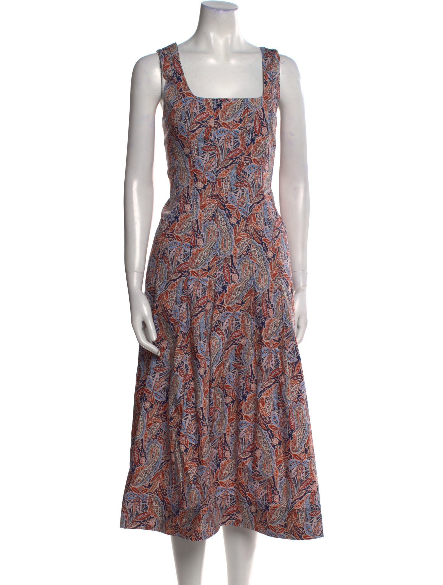 Veronica Beard Printed Long Dress w/ Tags
