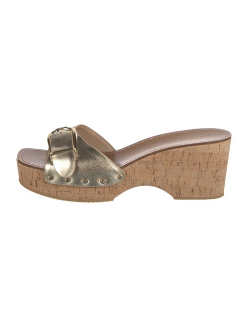Veronica Beard Leather Slides