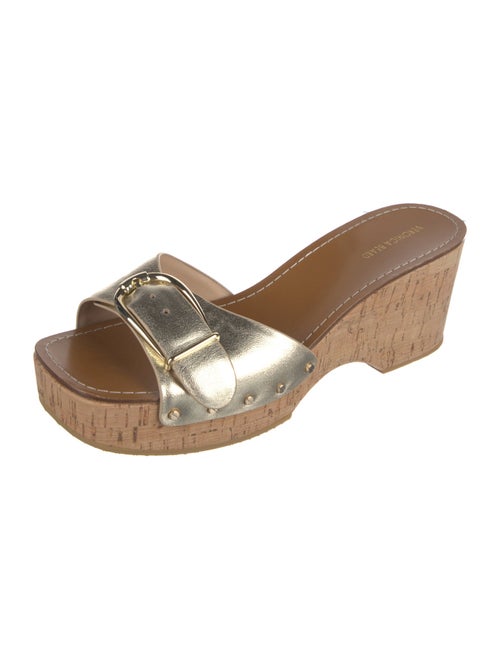 Veronica Beard Leather Slides