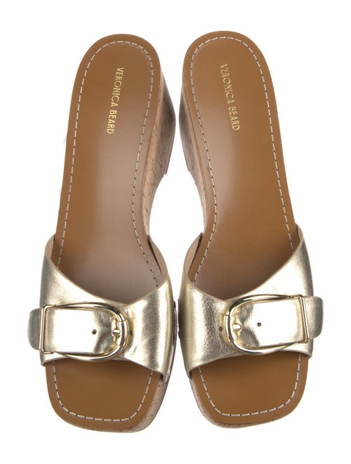 Veronica Beard Leather Slides