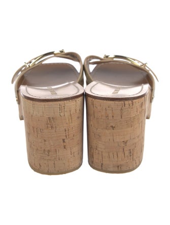 Veronica Beard Leather Slides