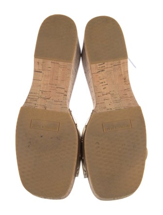 Veronica Beard Leather Slides