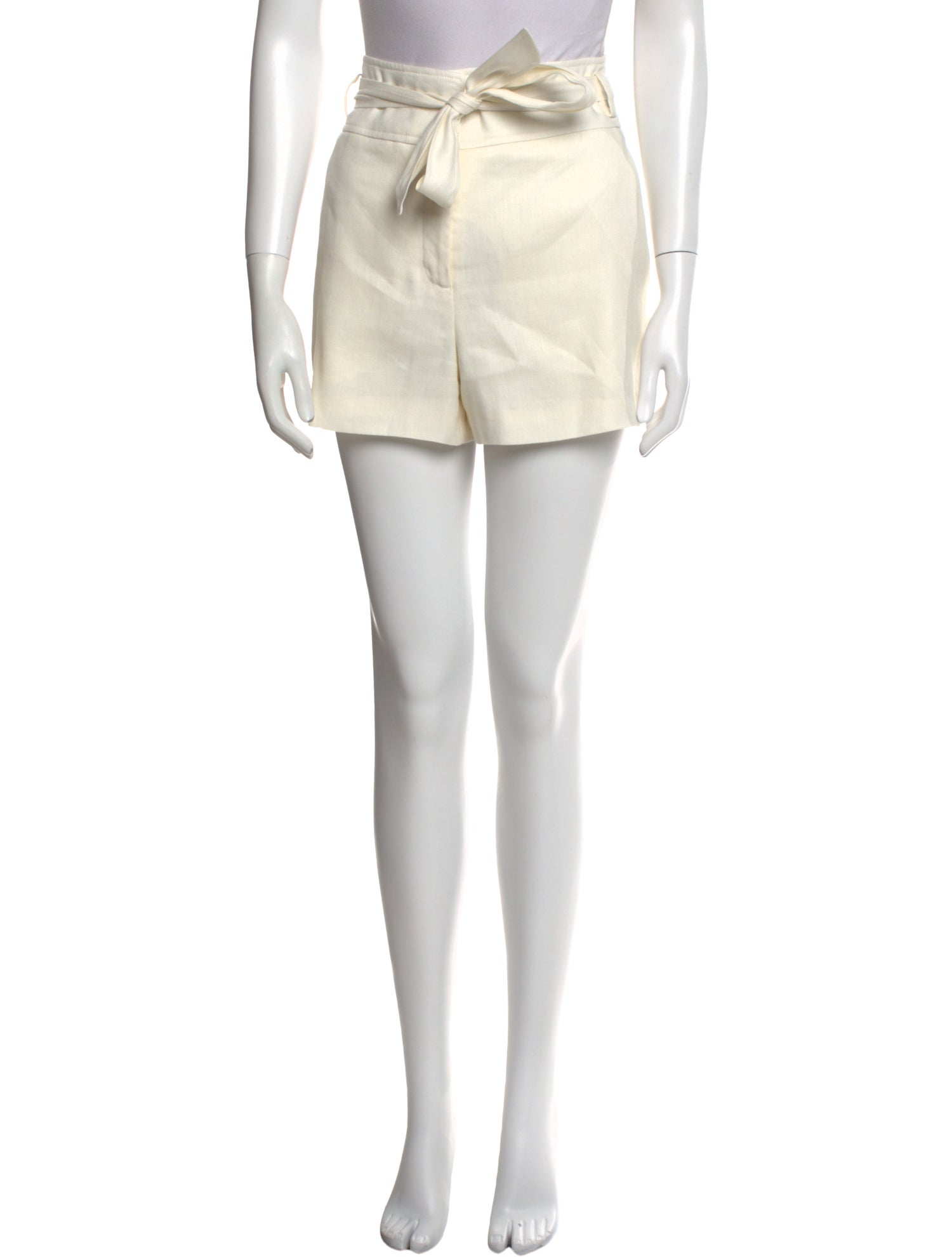 Veronica Beard Linen Mini Shorts