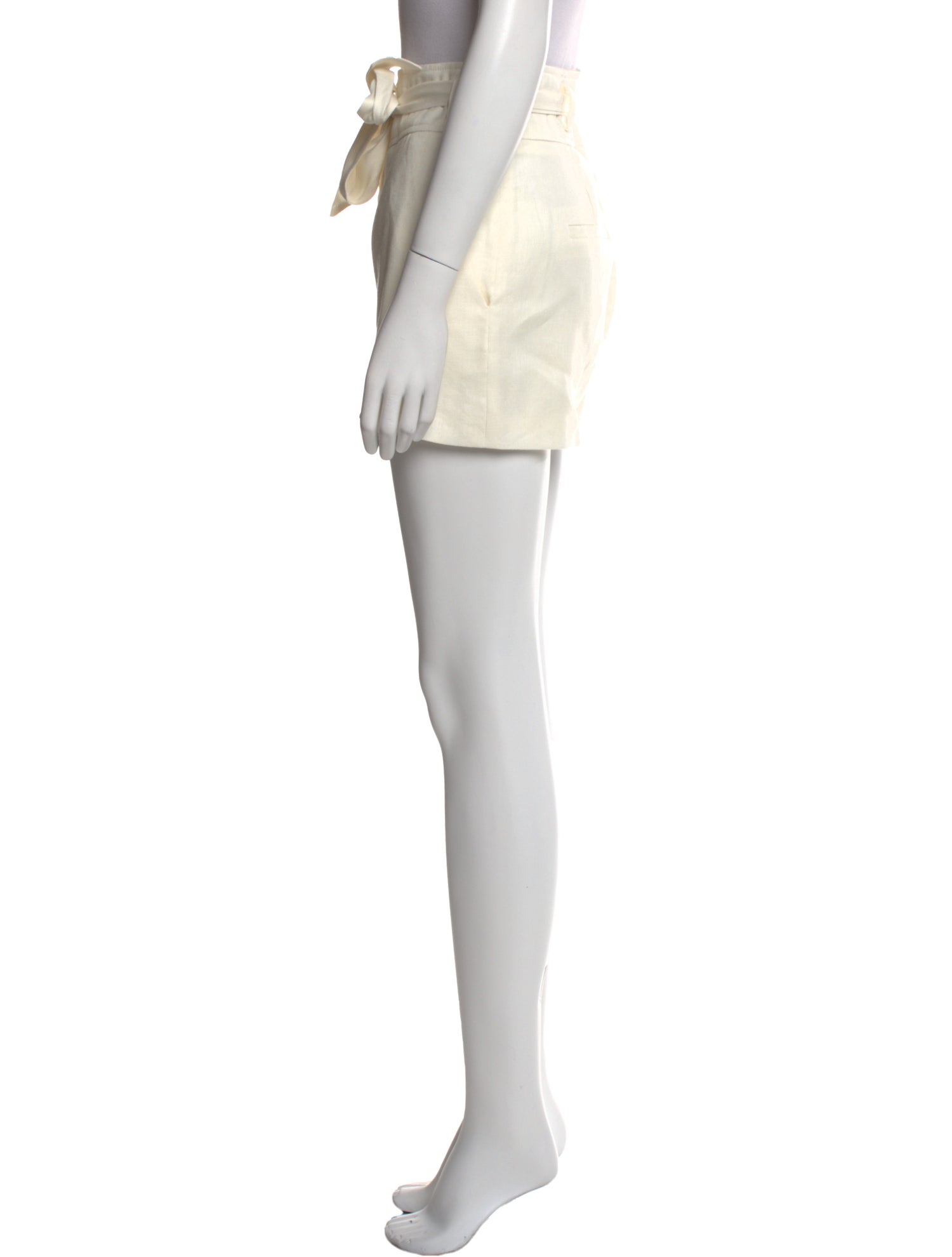 Veronica Beard Linen Mini Shorts