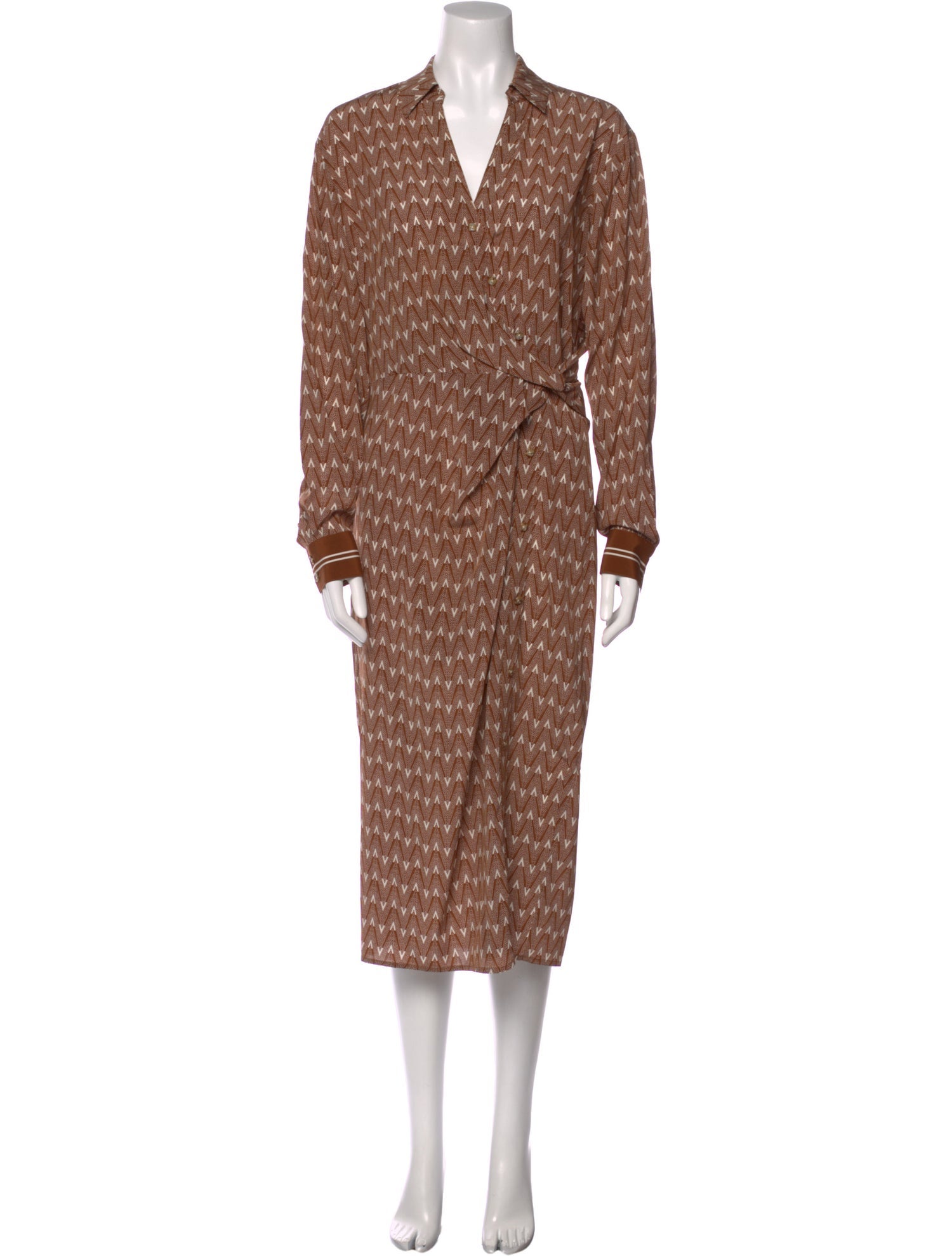 Veronica Beard Silk Long Dress