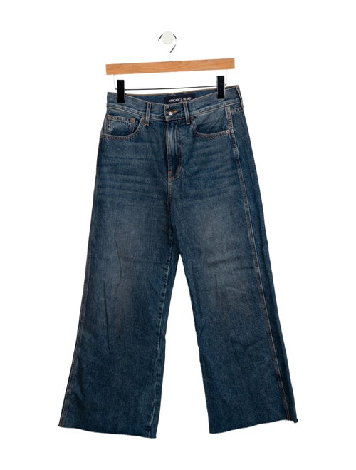 Veronica Beard High-Rise Wide Leg Jeans