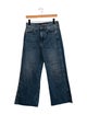 Veronica Beard High-Rise Wide Leg Jeans