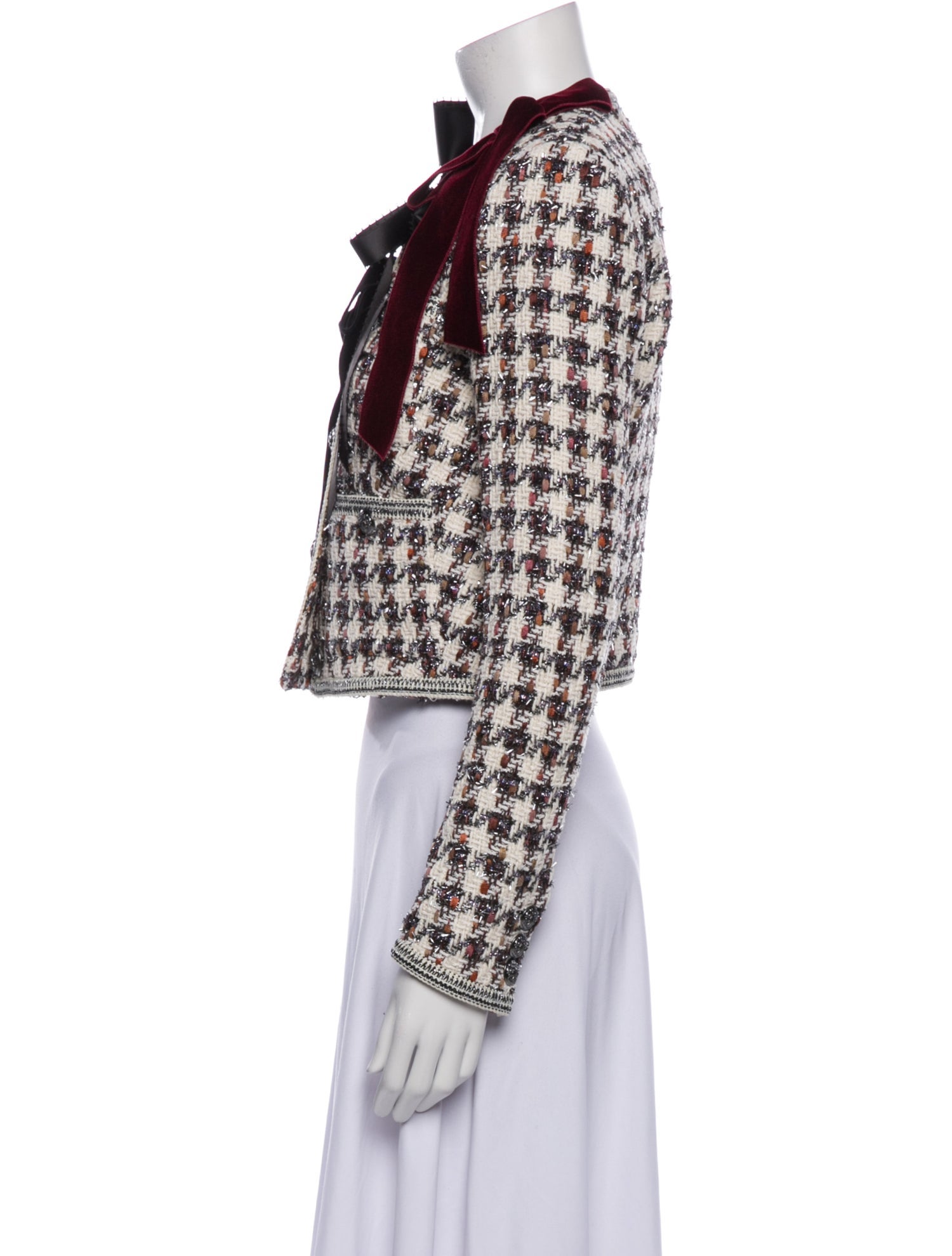 Veronica Beard Tweed Pattern Jacket w/ Tags