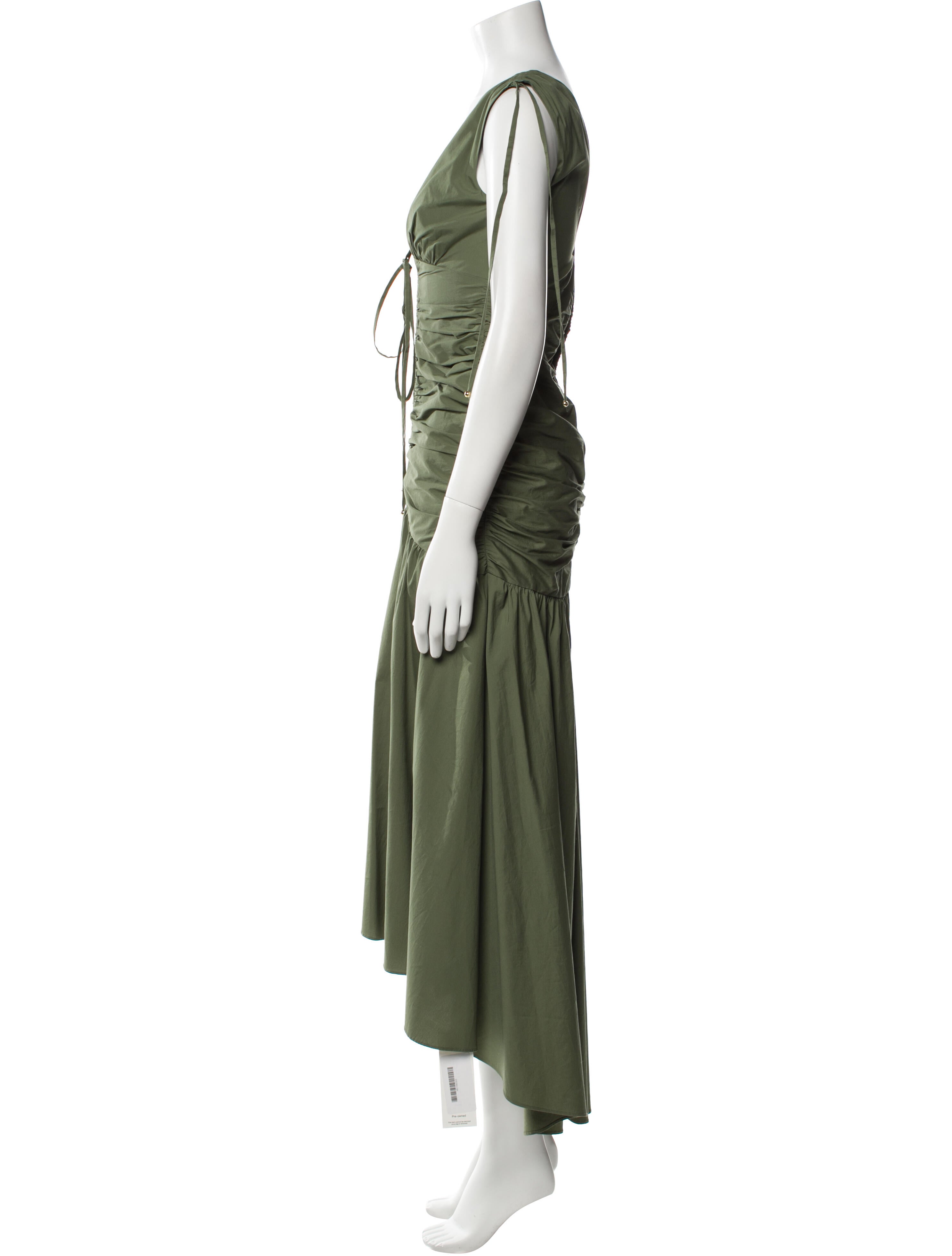 Veronica Beard V-Neck Long Dress